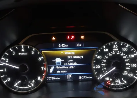 2015 Nissan Murano Sv z USA, uszkodzony, nr VIN 5N1AZ2MH7FN244497